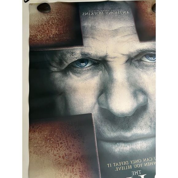Anthony Hopkins The Rite Original Movie Poster 40" X 27"Double Sided - Picture 11 of 12